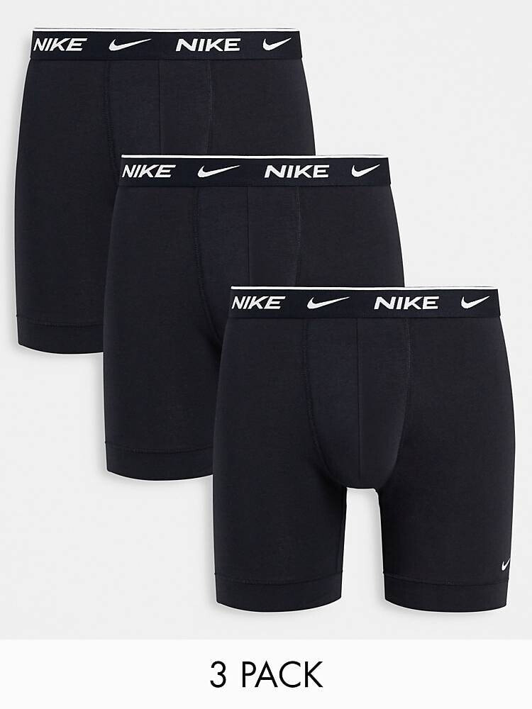 Nike – Unterhosen in Schwarz im 3er-Pack