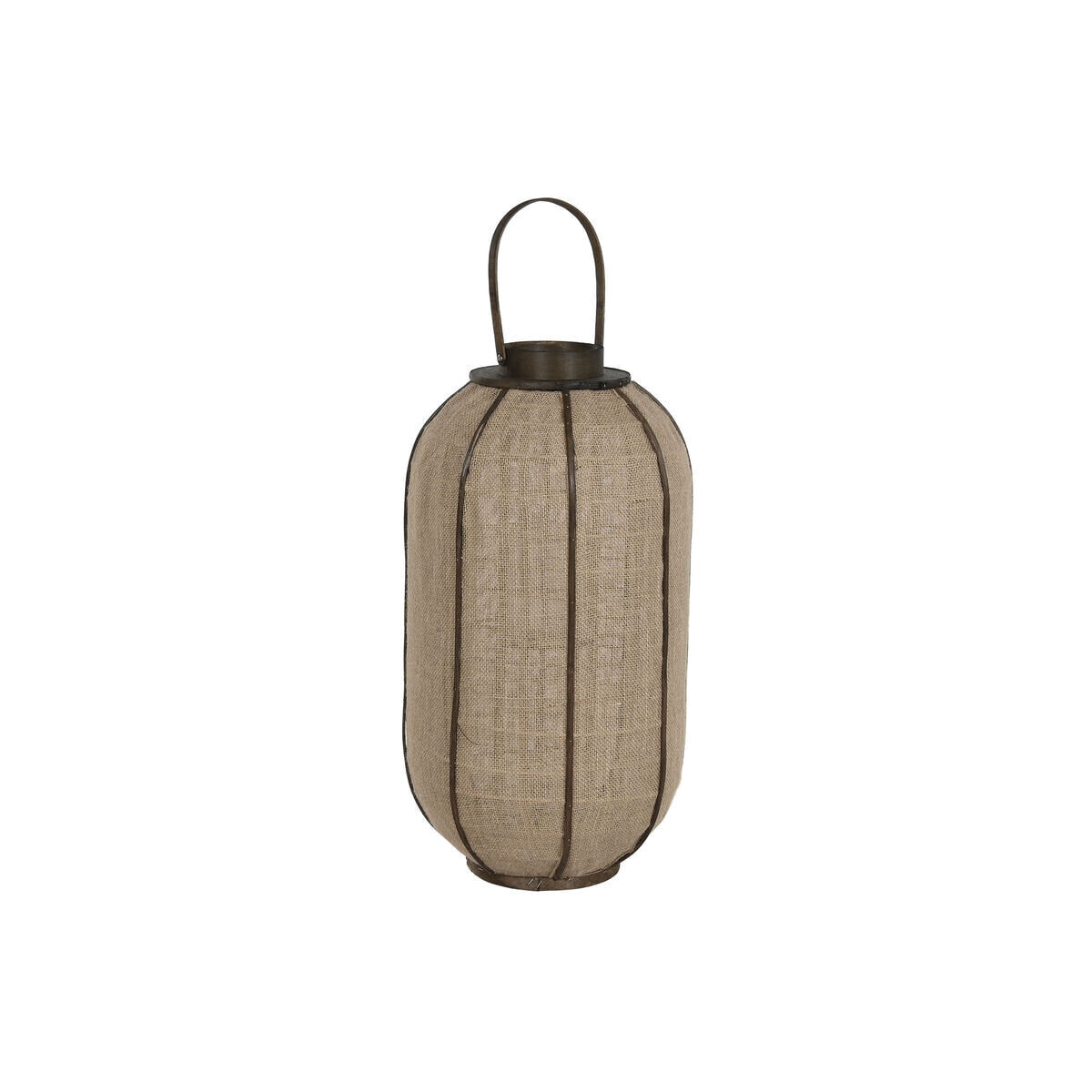 Candleholder Home ESPRIT Natural Jute Bamboo 33 x 33 x 61,5 cm