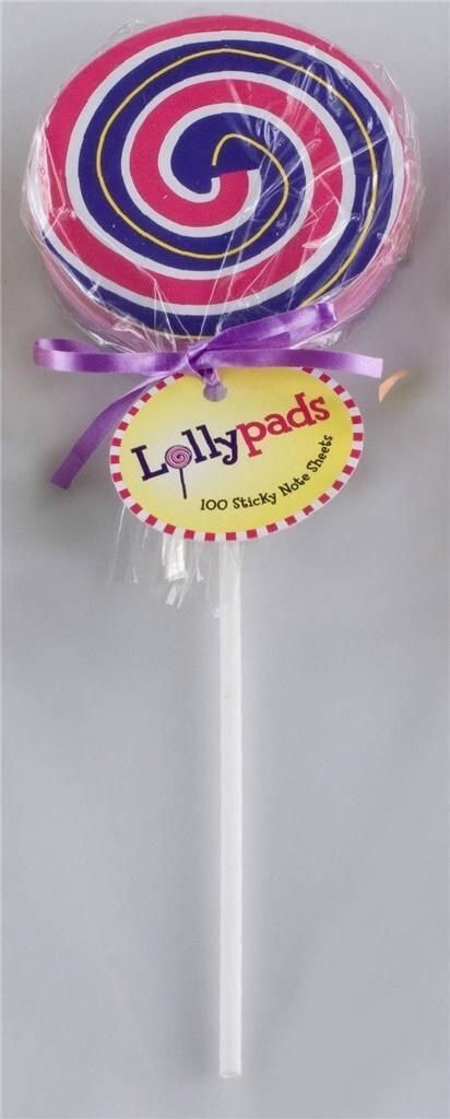 Thinking Gifts Lollypads lollipop - purple sticky notes (328093)