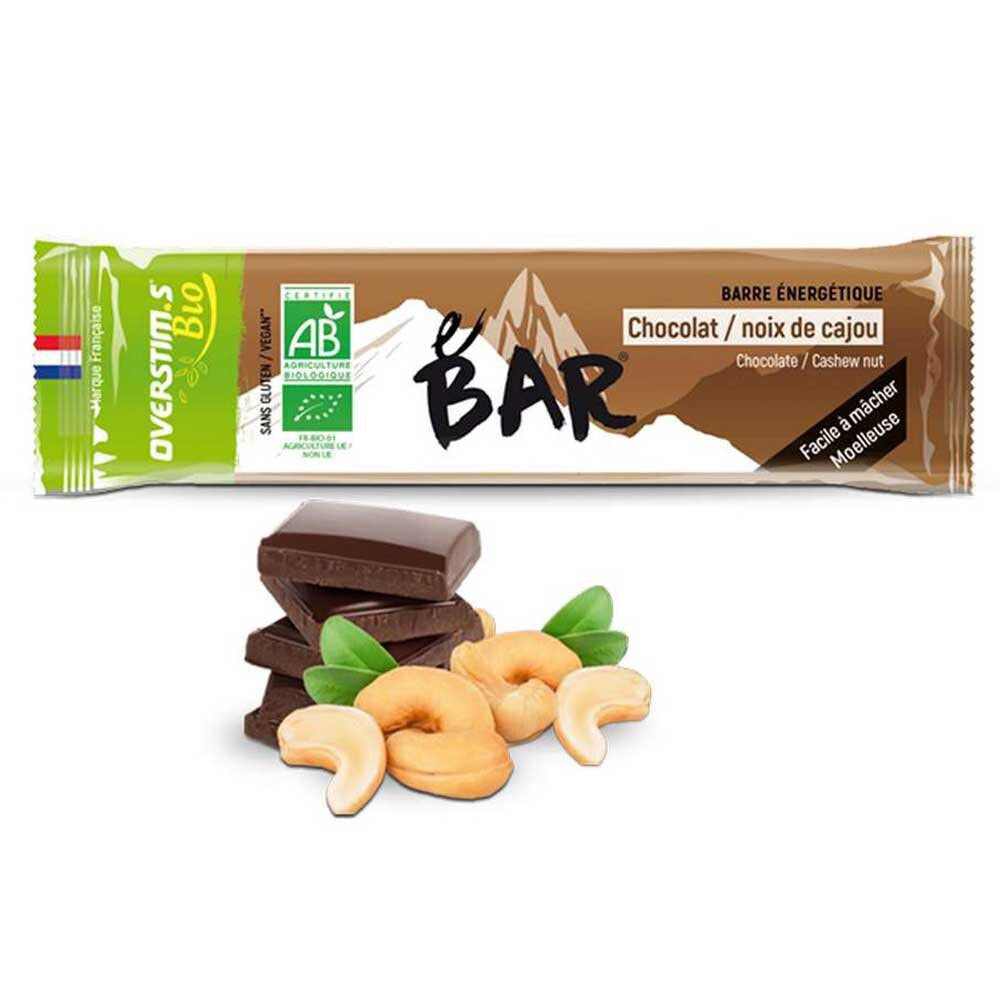 OVERSTIMS E-BAR BIO 32g Cocoa Beans And Cashew Nuts Energy Bar