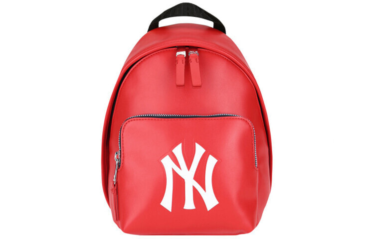 MLB 纽约洋基队字母Logo徽标 棉质 双肩斜挎包 男女同款 红色 / Аксессуары MLB Logo сумки диагональные