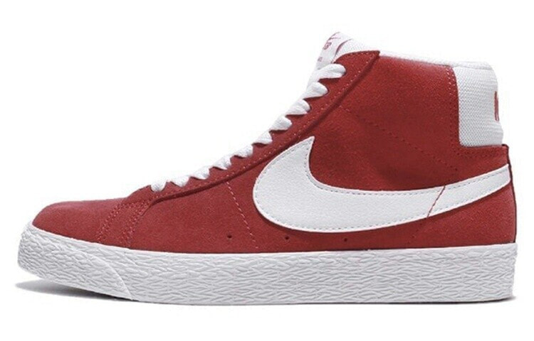 Nike Blazer Mid 开拓者 圣诞 中帮 板鞋 男女同款 白红 / Кроссовки Nike Blazer Mid 864349-611