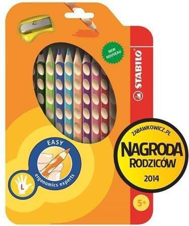 Набор цветных карандашей для рисования Stabilo Kredki Easycolors dla leworÄ™cznych 12 kolorĂłw