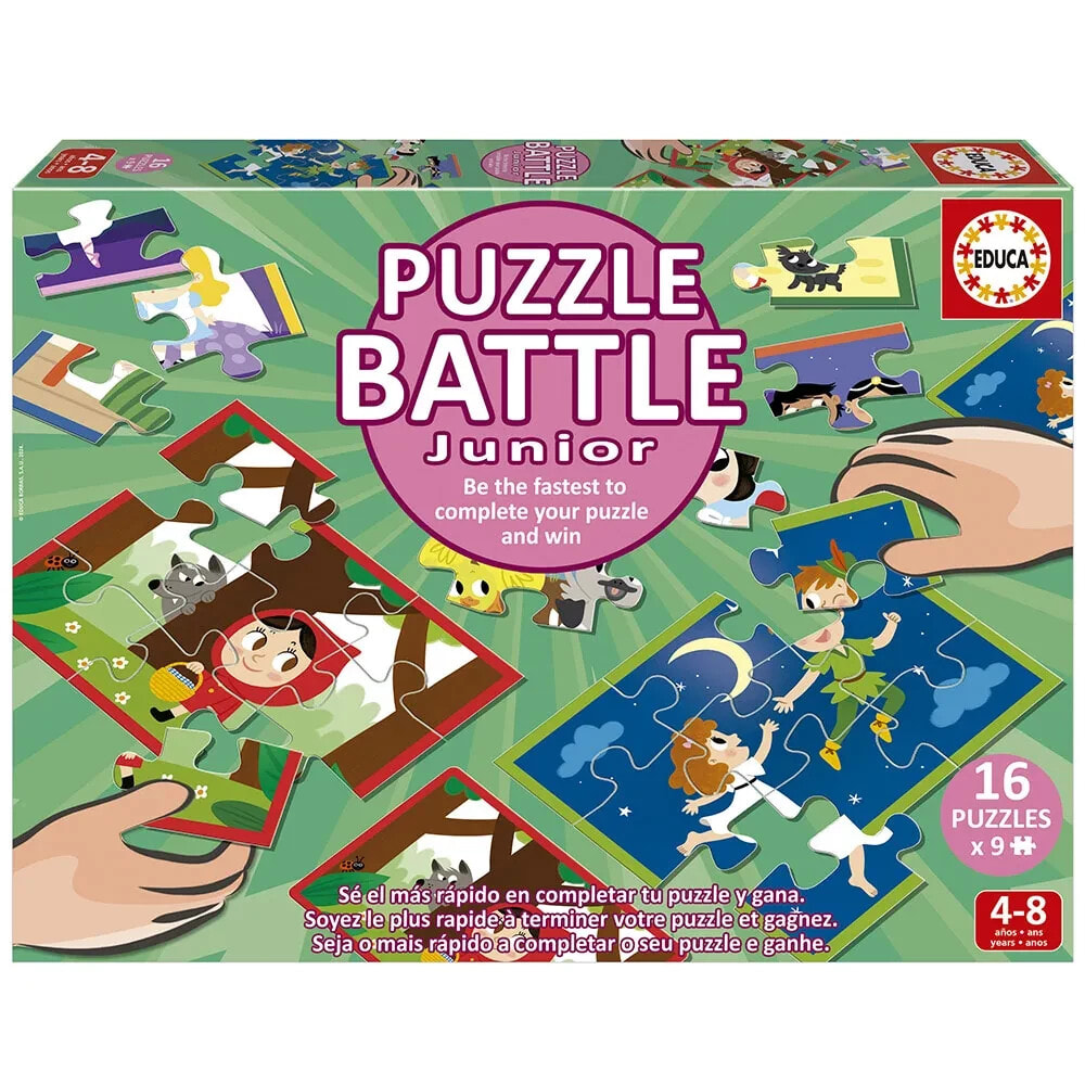 EDUCA Battle Cuentos 144 Pieces puzzle