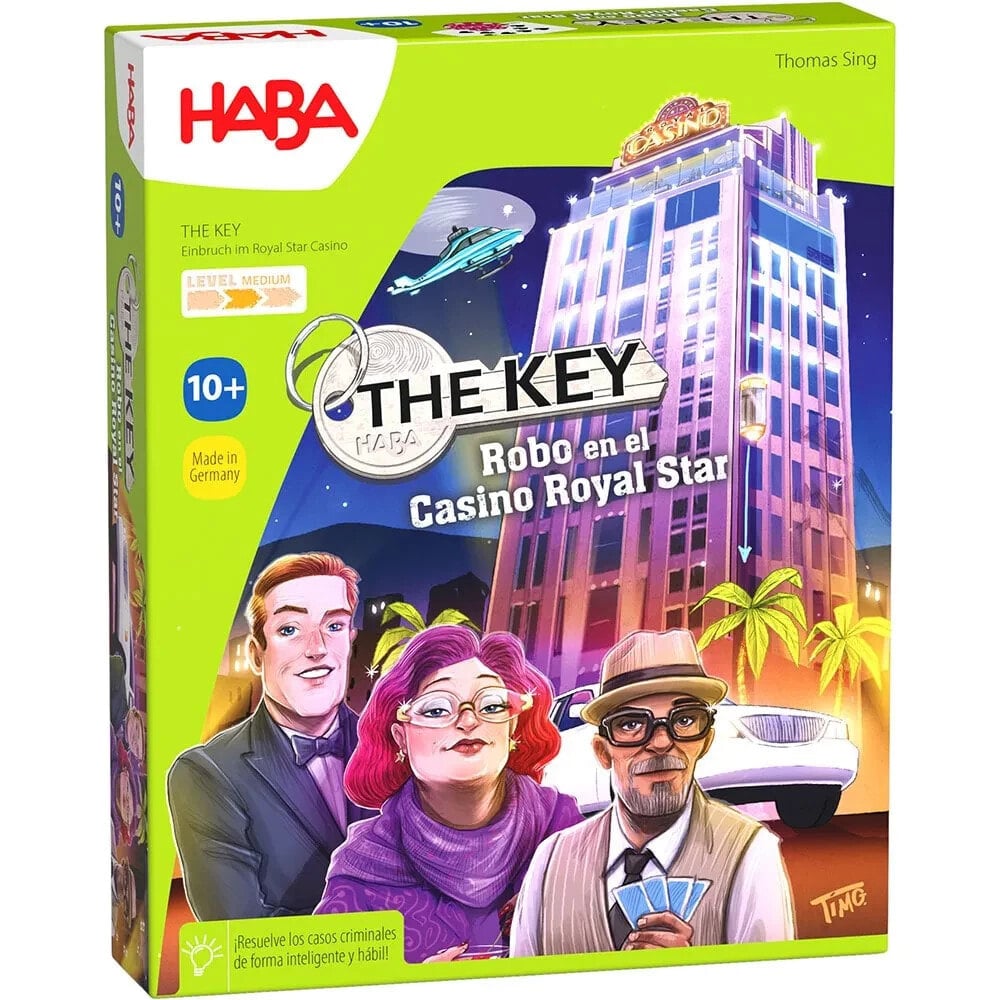 HABA The Key robbery at the royal star casino - board game