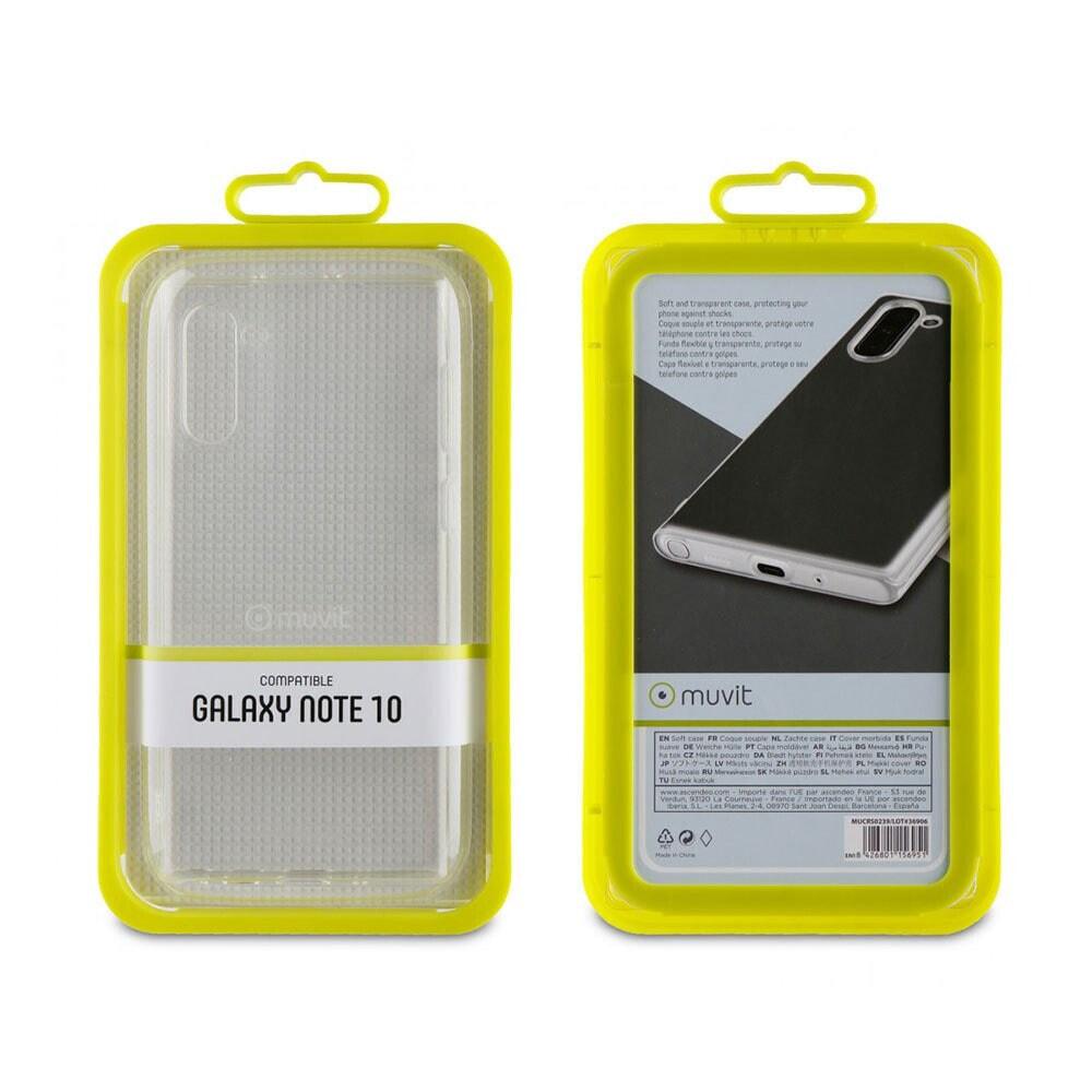 MUVIT Cristal Soft Huawei Samsung Galaxy Note 10/10 5g Cover
