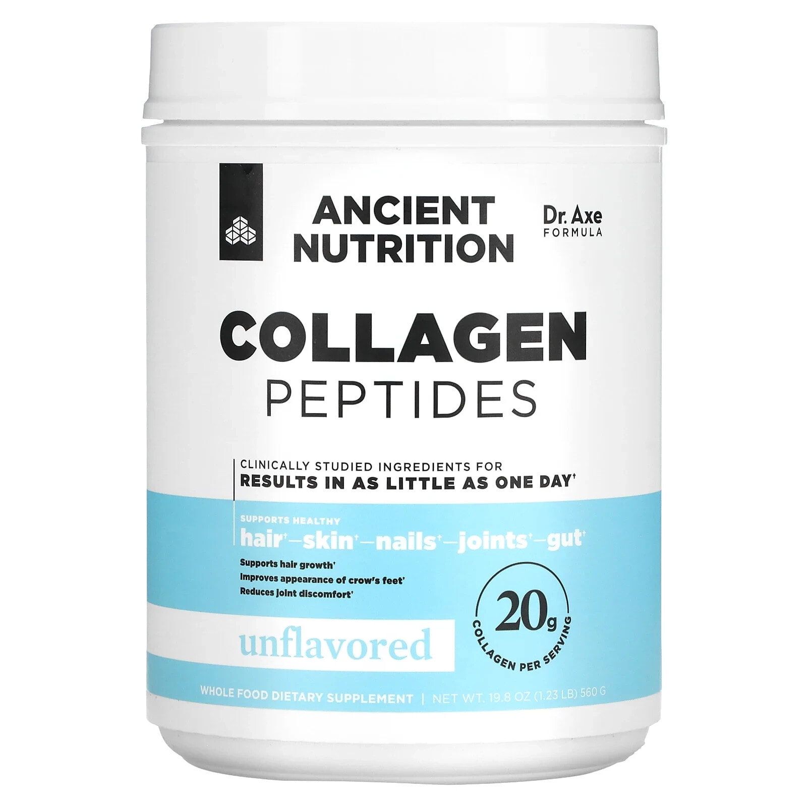 Vegetarian Collagen Peptides, Naturally Flavored, 9.9 oz (280 g)