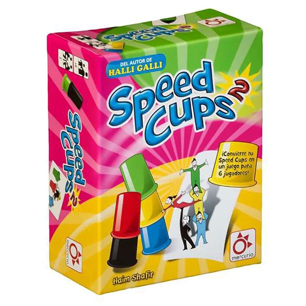 MERCURIO Speed Cups 2 Board Game