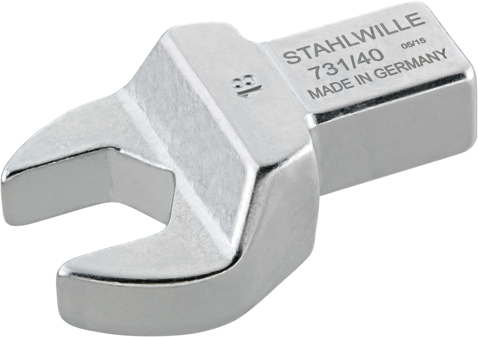 STAHLWILLE 731/40 19 Torque wrench end fitting Хромовый 19 mm 1 шт 58214019