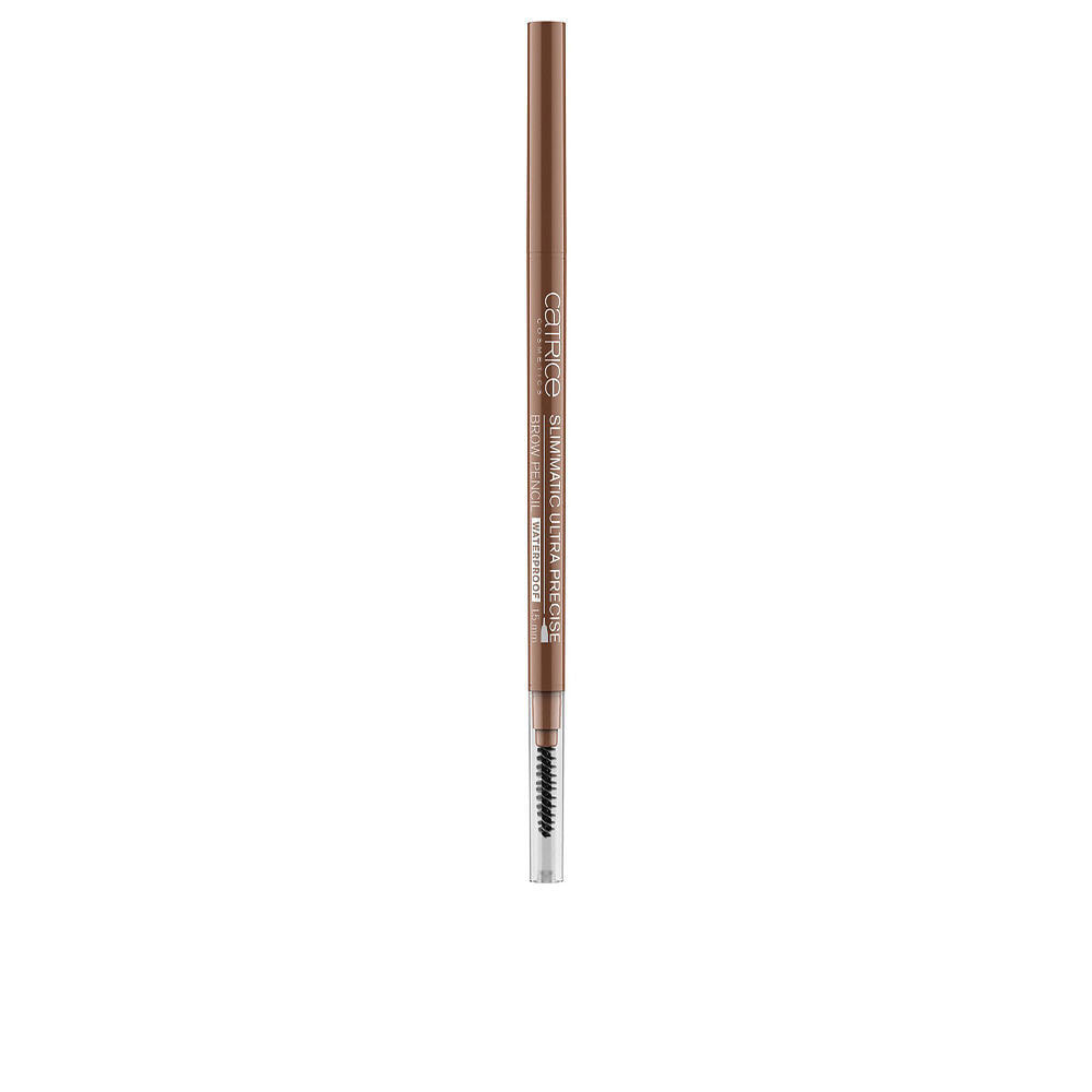 Коричневый карандаш для бровей CATRICE SLIM'MATIC ULTRA PRECISE brow pencil WP #025-warn brown