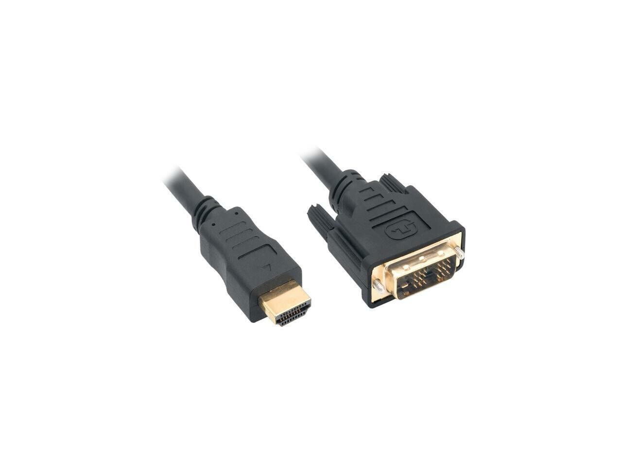 Nippon Labs DVI-3-HDMI-2P 10 ft. HDMI Male to DVI-D Adapter Cable with Gold-plat