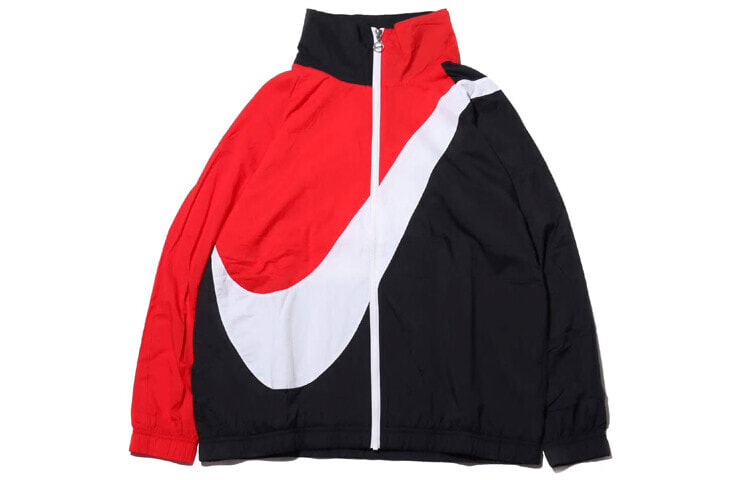 Nike Sportswear Swoosh 梭织运动夹克 女款 红色 / Куртка Nike Sportswear Swoosh BV3686-010