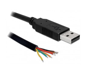 DeLOCK 83116 кабельный разъем/переходник USB 2.0 Serial-TTL Черный