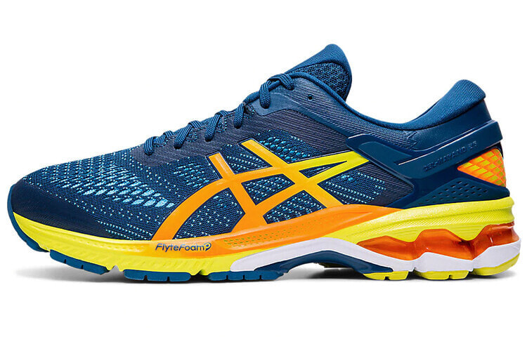 Asics Gel-Kayano 26 低帮 跑步鞋 男款 蓝黄 / Кроссовки Asics Gel-Kayano 26 1011A712-400