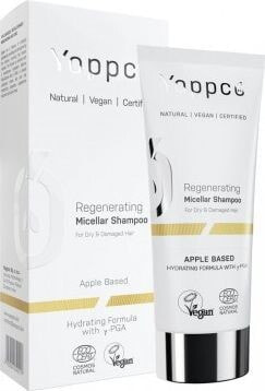 Yappco Regenerating Micellar Shampoo Мицеллярный регенерирующий шампунь для сухих и поврежденных волос 200 мл