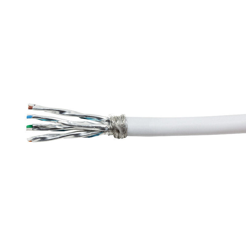 LogiLink CPV0040 сетевой кабель 50 m Cat7 S/FTP (S-STP) Белый