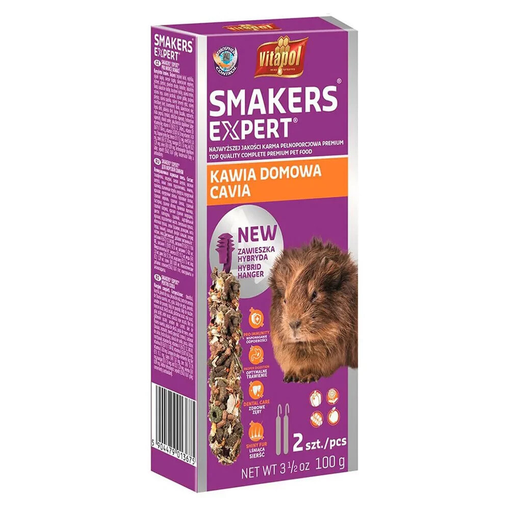 VITAPOL Smakers Expert Food For Domestic Cavies 100g Snack For Rodents