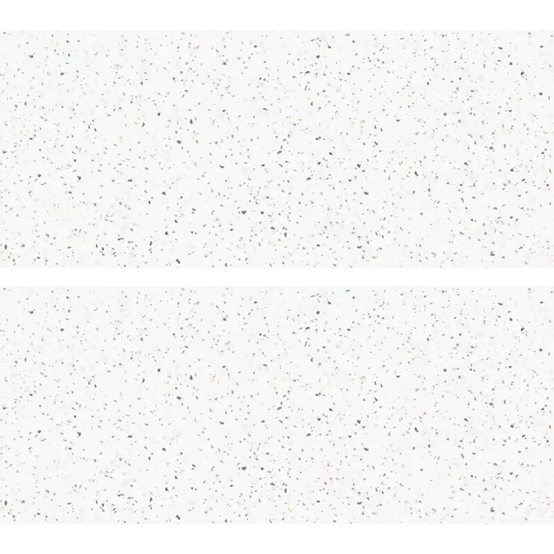 2 Wandpaneel Badezimmer-BIANCO TERRAZZO