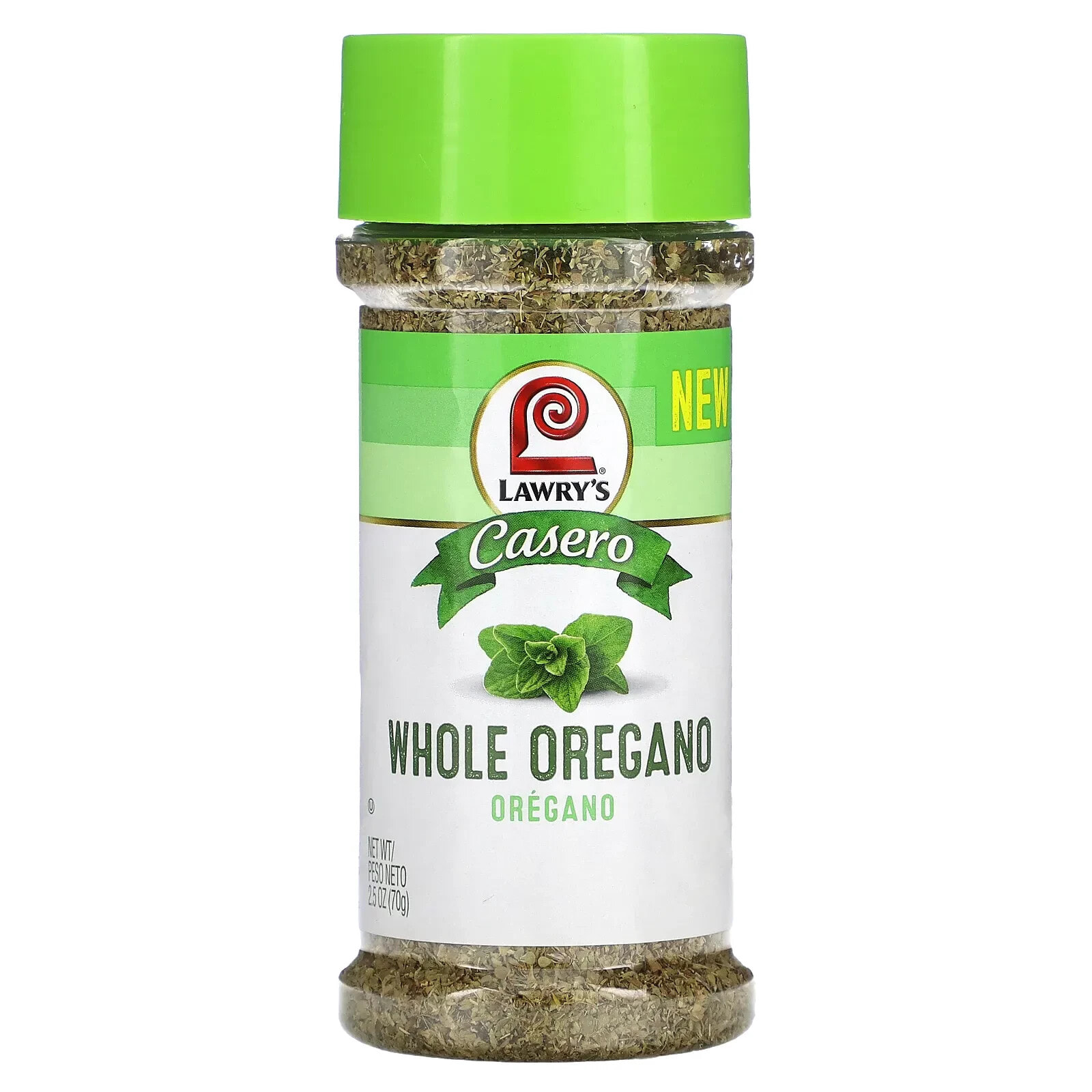 Casero, Whole Oregano, 2.5 oz (70 g)