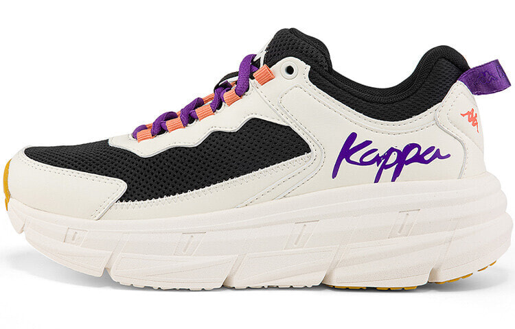 Kappa复古运动厚底休闲跑步鞋 黑色 / Кроссовки Kappa K0BZ5MM67D-990