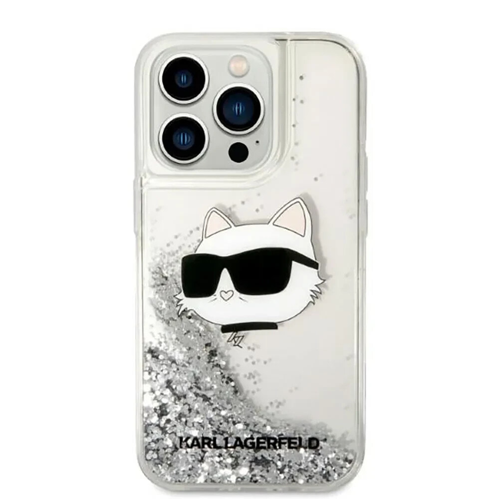 KARL LAGERFELD Klhcp14Llnchcs iPhone 14 Pro 6.1 Choupette Head phone case