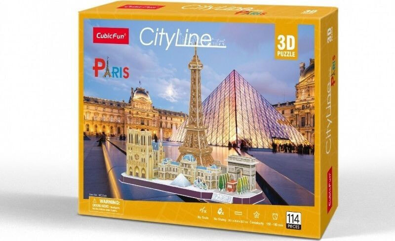 3D пазл Dante, City Line Paris