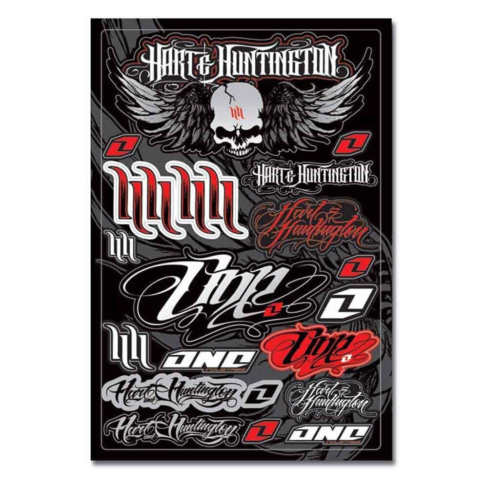 ONE INDUSTRIES H&H Lifestyle Decals Sheet