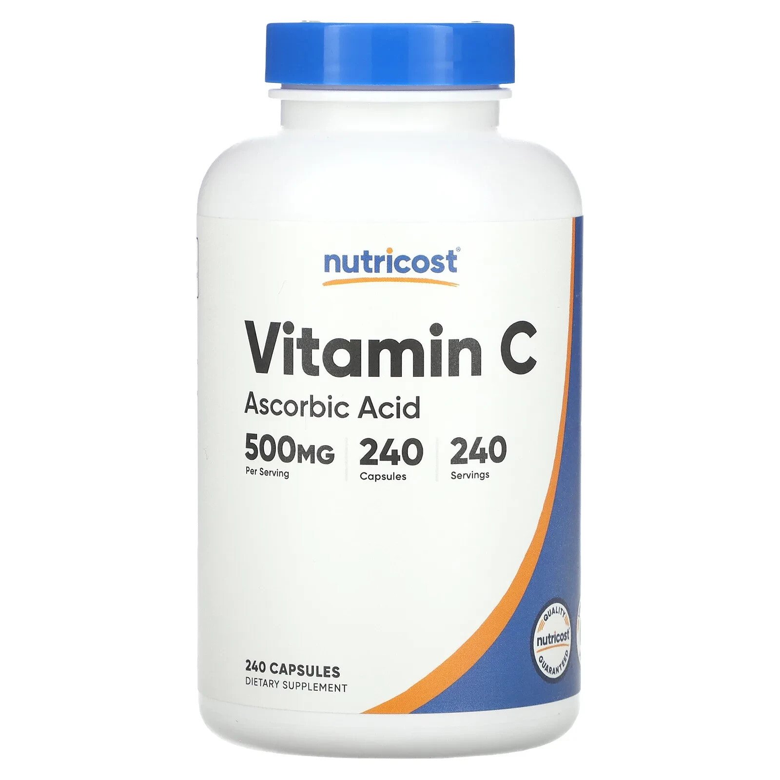 Vitamin C, 500 mg, 240 Capsules