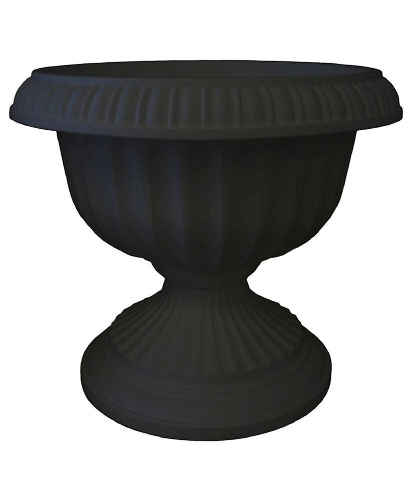 Bloem grecian Urn Planter, Black, 18 inches