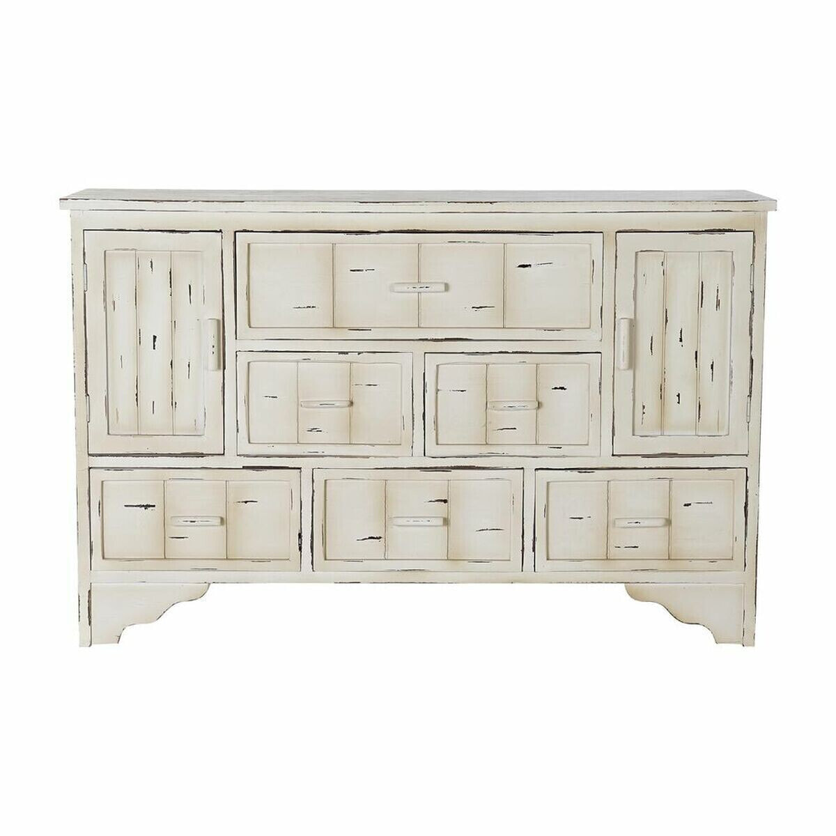 Sideboard DKD Home Decor MDF Wood White 120 x 34,5 x 77 cm