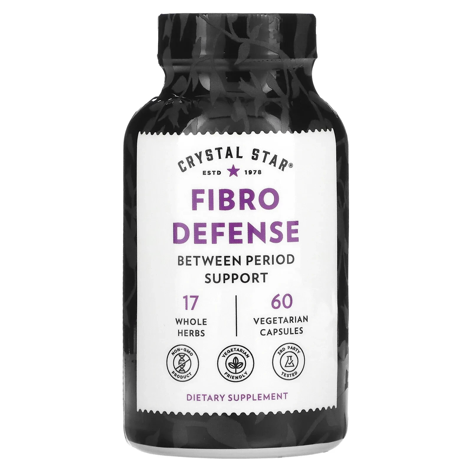 Crystal Star, Fibro Defense, 60 Vegetarian Capsules