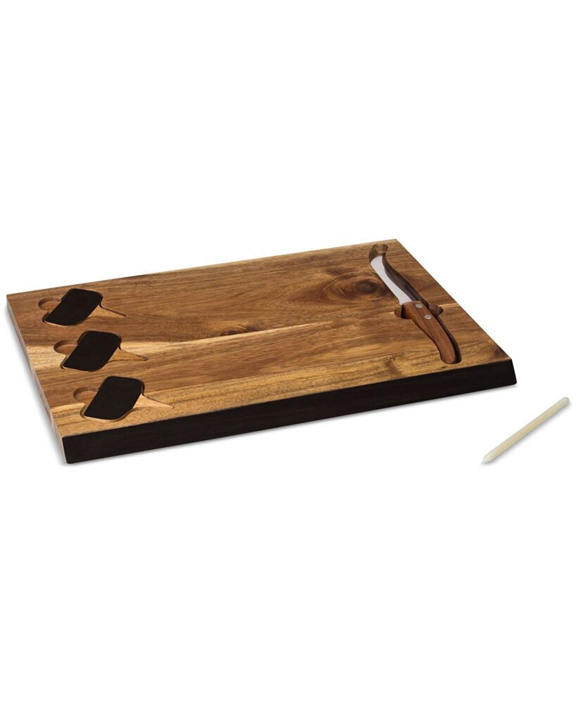 Picnic Time toscana® by Delio Acacia Wood Cheese Board & Tools Set