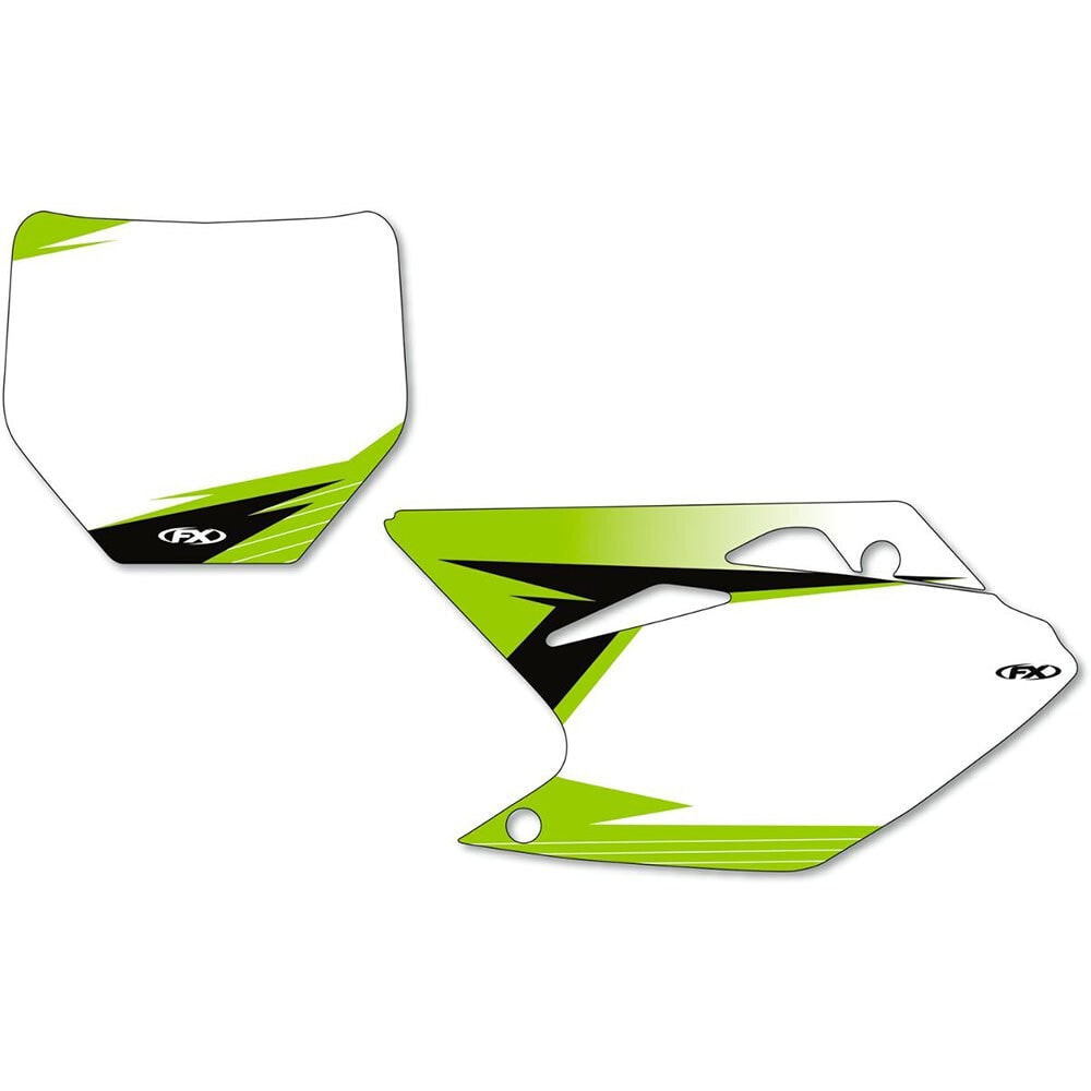 FACTORY EFFEX Kawasaki KX-F Number Holder Sticker