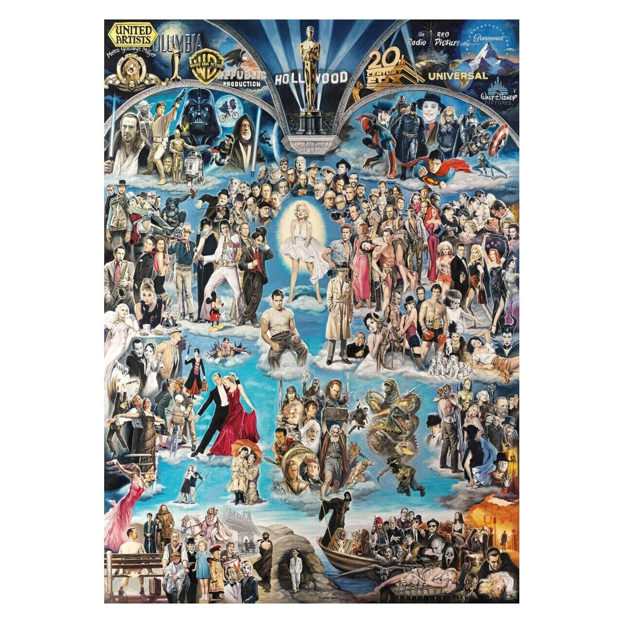 Puzzle Renato Casaro Hollywood XXL