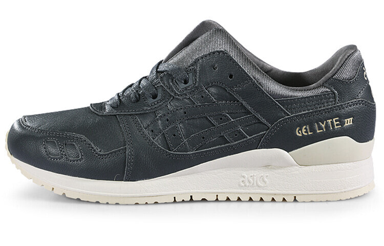 Asics gel lyte iii black leather best sale