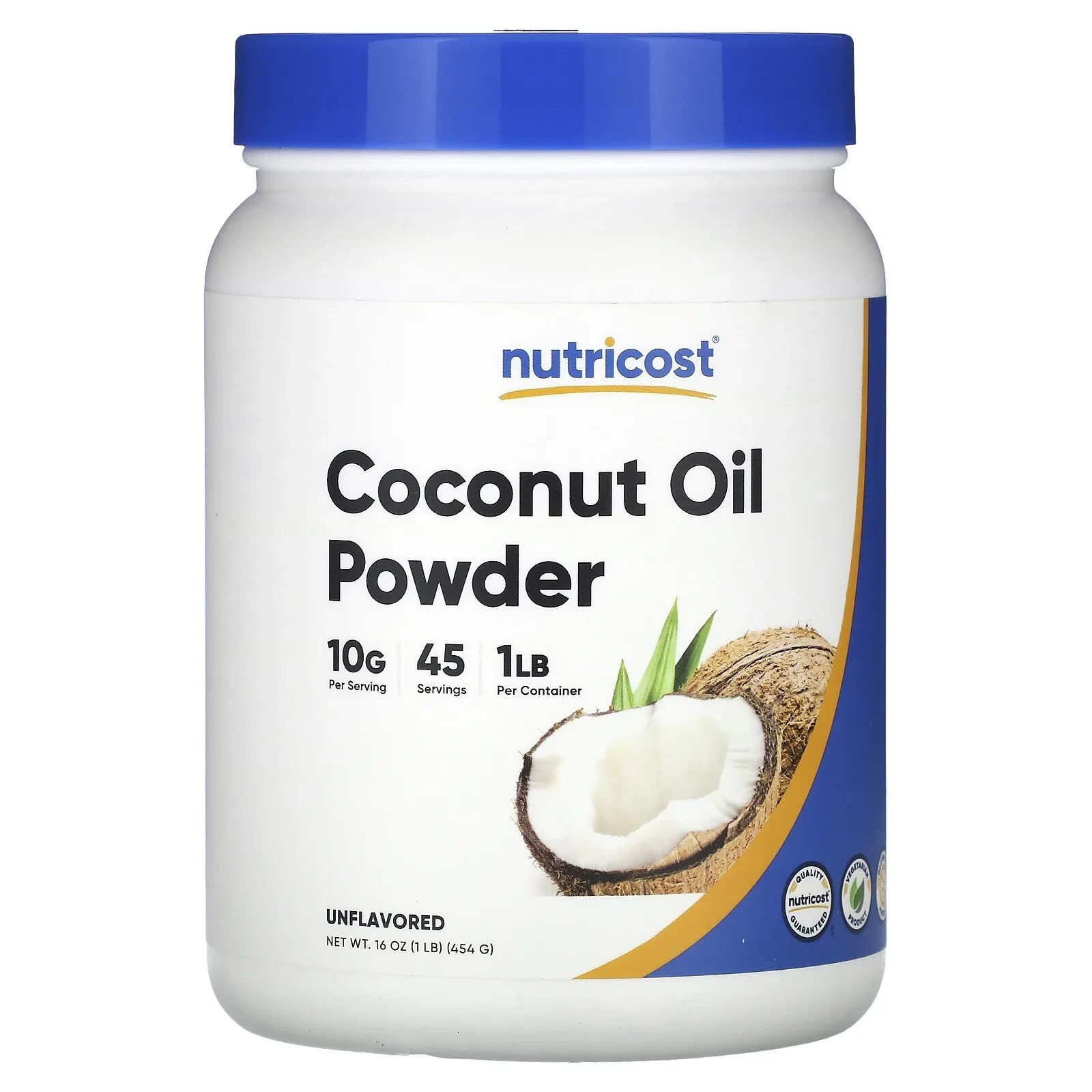 Coconut Oil Powder, Unflavored , 2 lb (907 g)