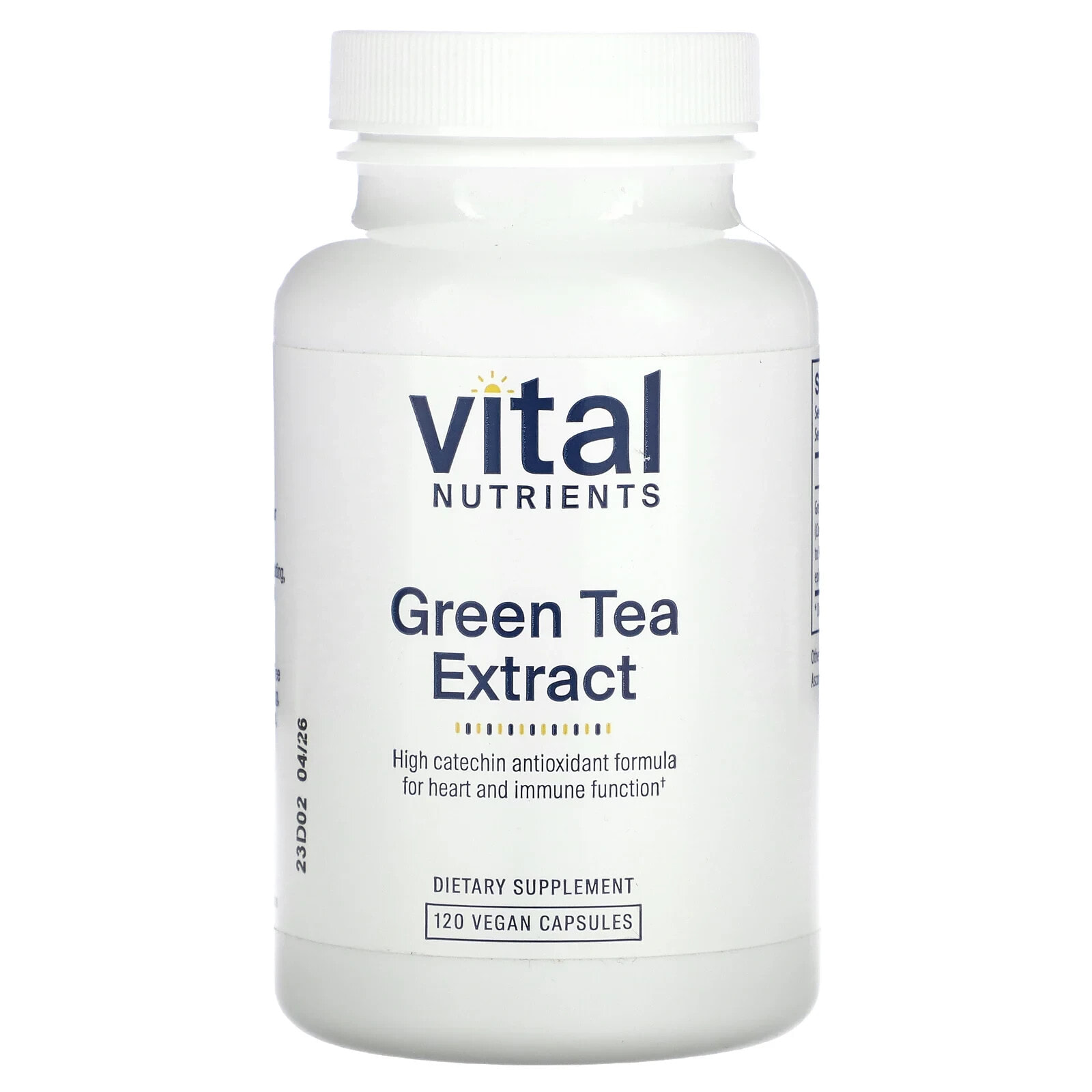 Green Tea Extract, 120 Vegan Capsules
