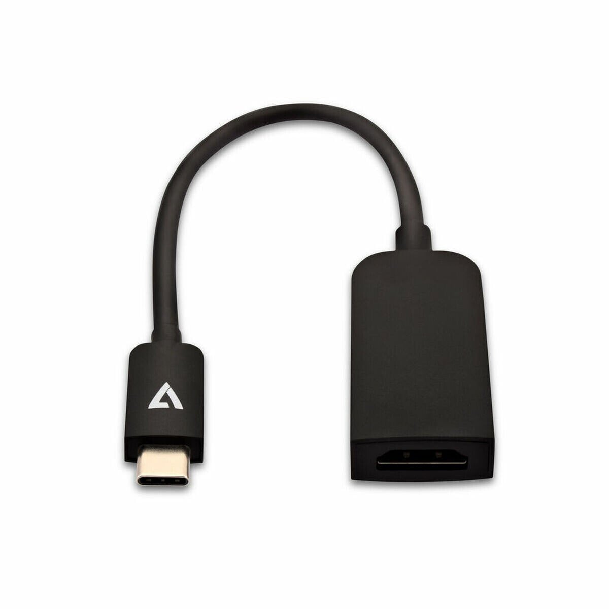 Адаптер USB C—HDMI V7 V7UCHDMISL-1E Чёрный