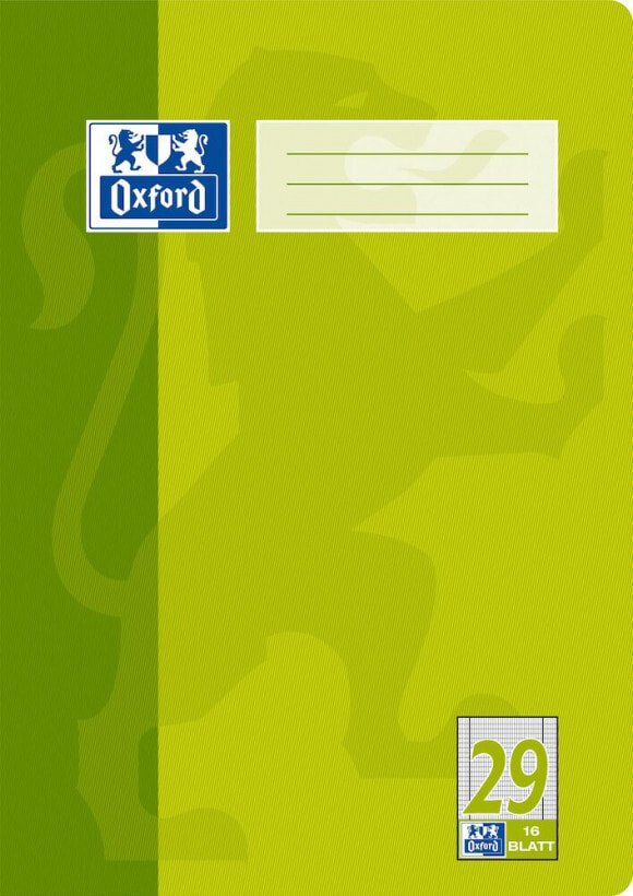 Oxford 100050315 блокнот Зеленый A4