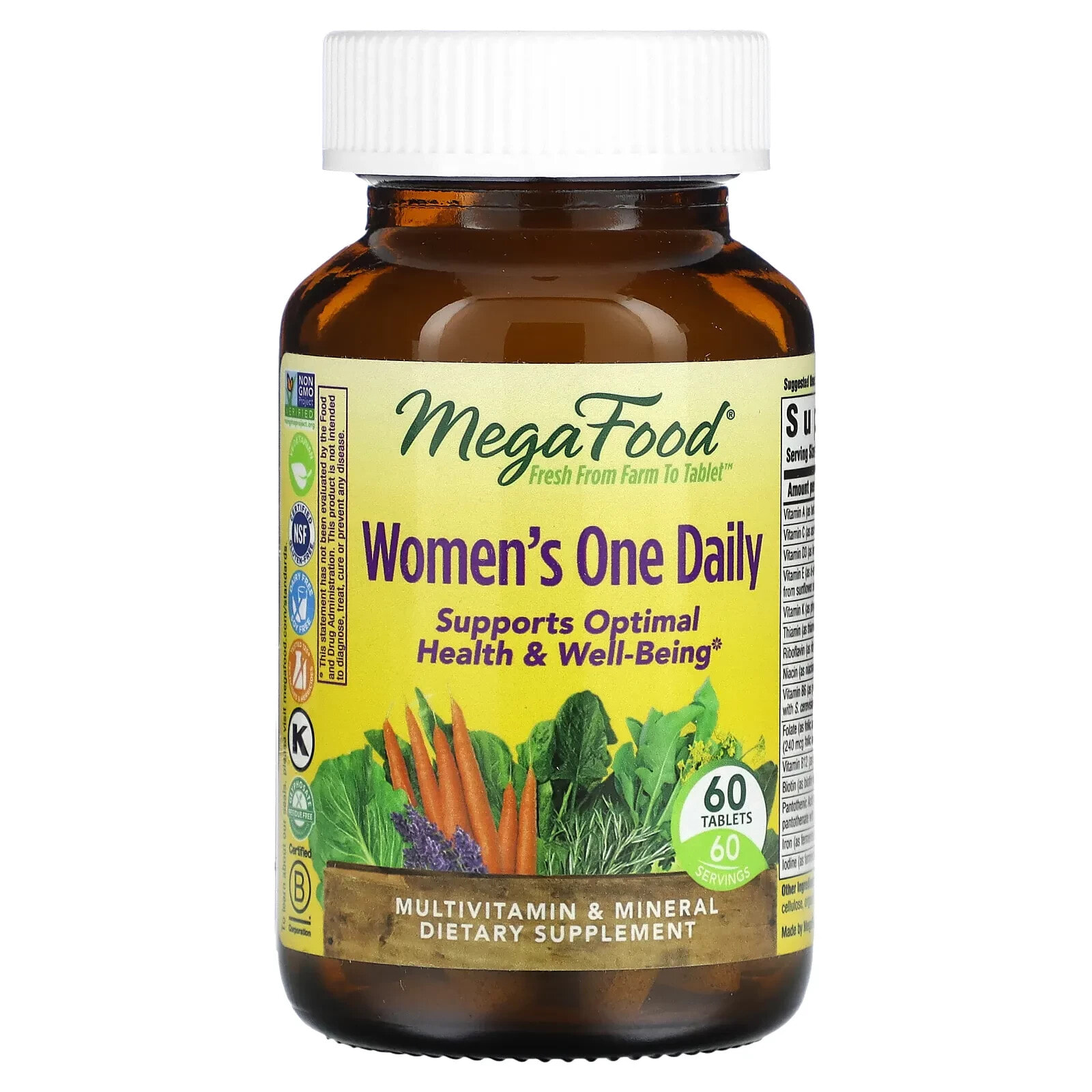 Women’s One Daily Multivitamins, 60 Tablets