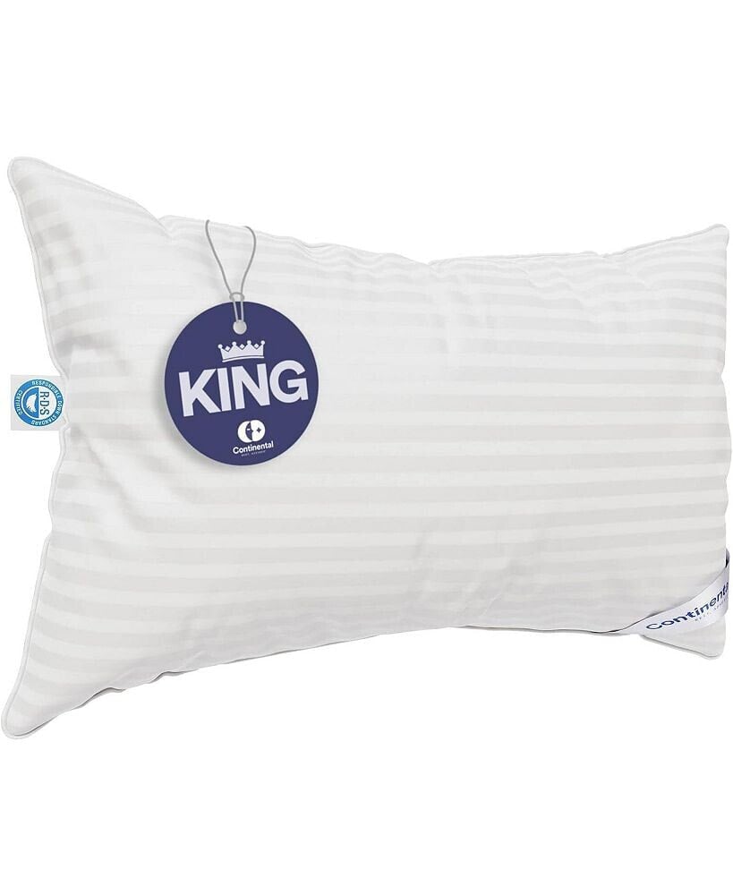 Continental Bedding medium Comfort with 700 Fill Power - King Size Pack of 1