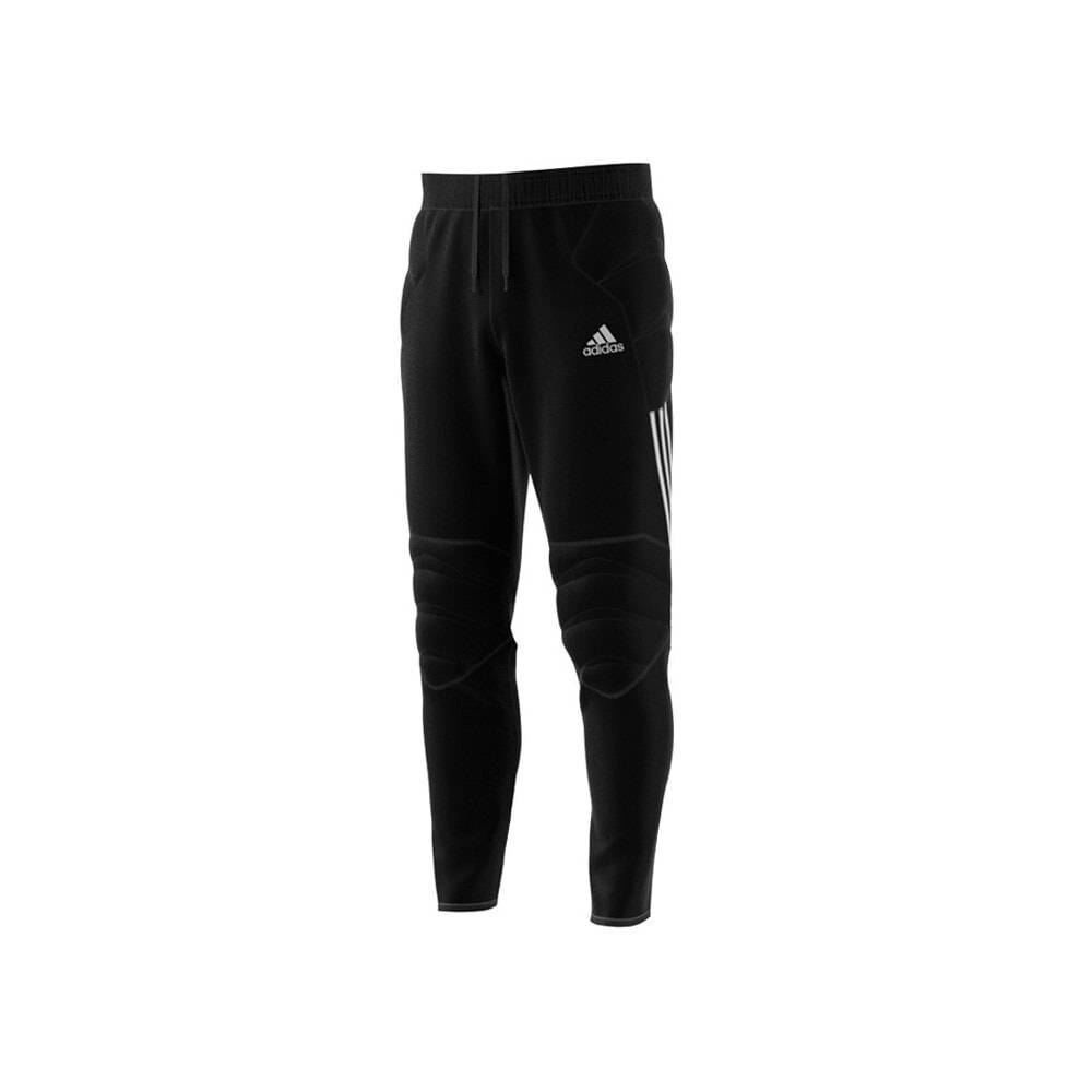 Мужские брюки спортивные черные зауженные трикотажные Adidas Tierro GK