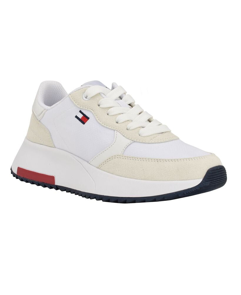 Tommy Hilfiger women's Zidya Classic Lace-Up Jogger Sneakers