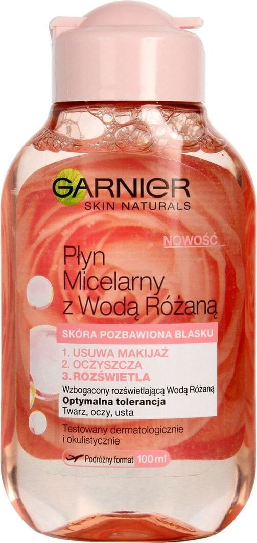 Garnier Skin Naturals Micellar Water Осветляющая и очищающая мицеллярная вода для лица, глаз и губ 100 мл