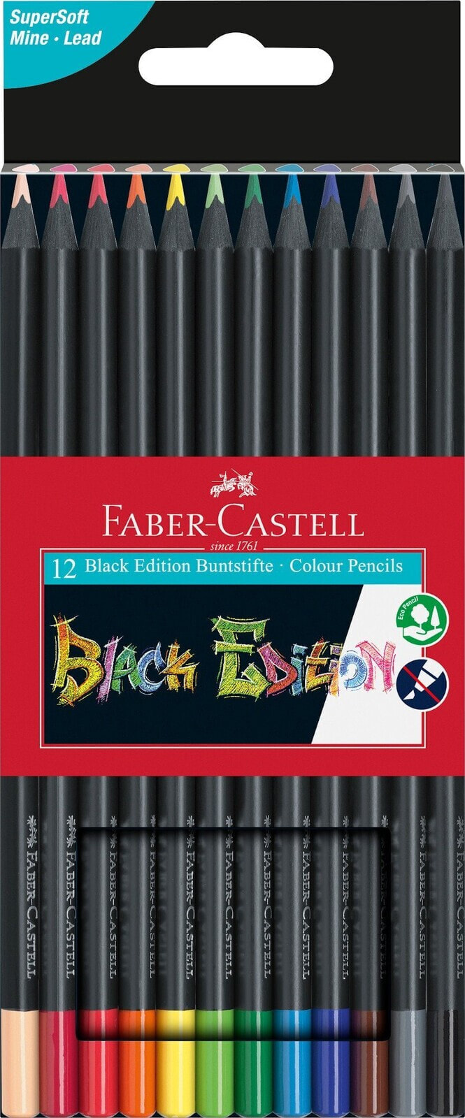 Faber-Castell Faber-Castell 116412 ołówek kolorowy Wielobarwny 12 szt.