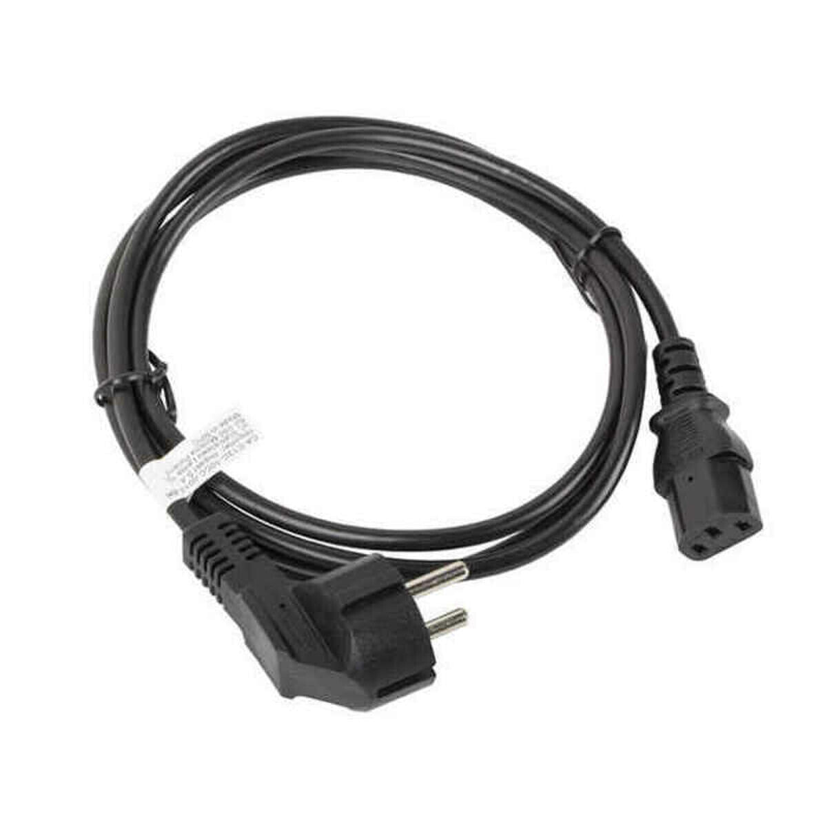 Power Cord Lanberg CA-C13C-10CC-0018-BK Black 1,8 m