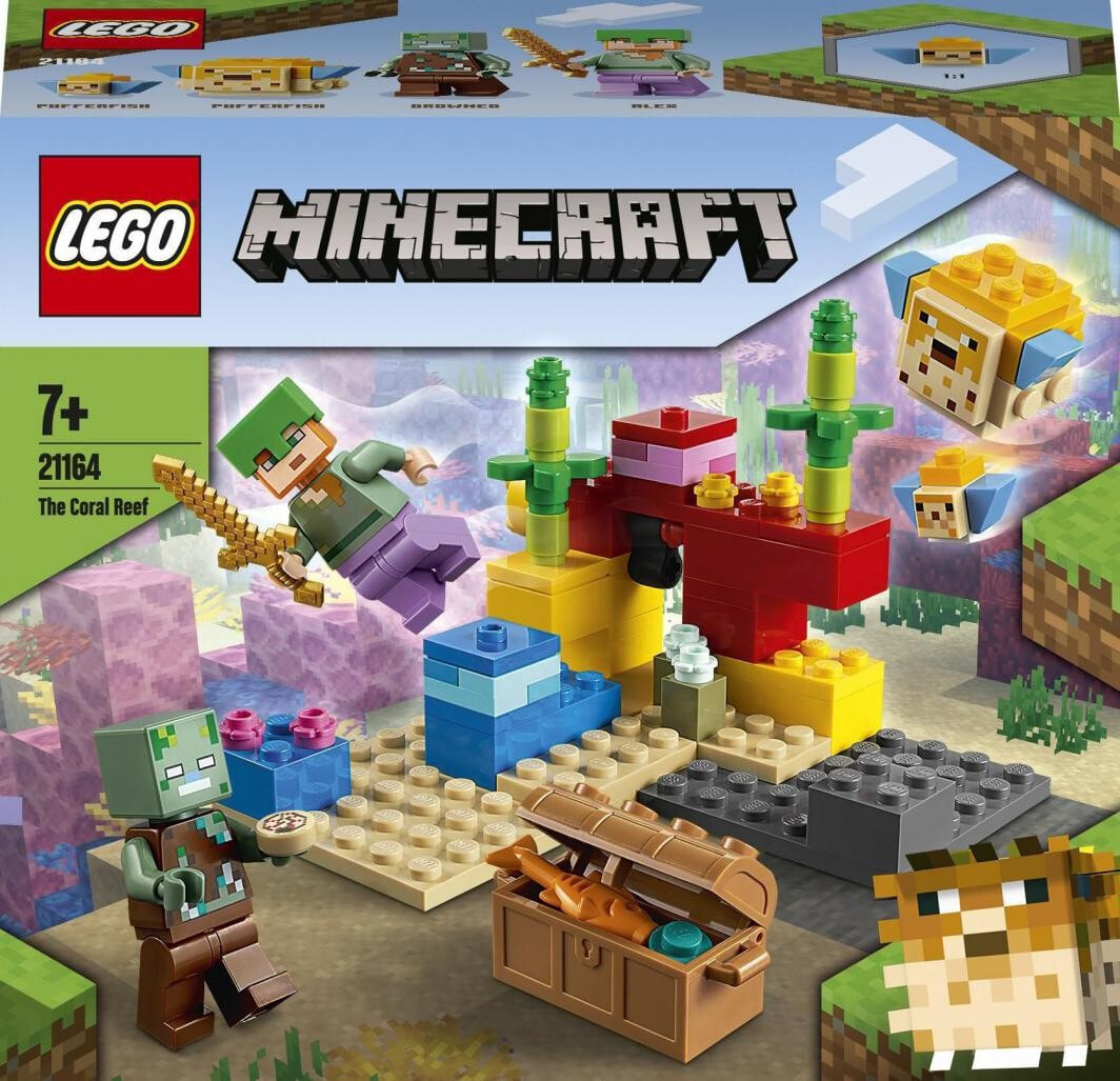 Конструктор LEGO Minecraft 21164 Коралловый риф