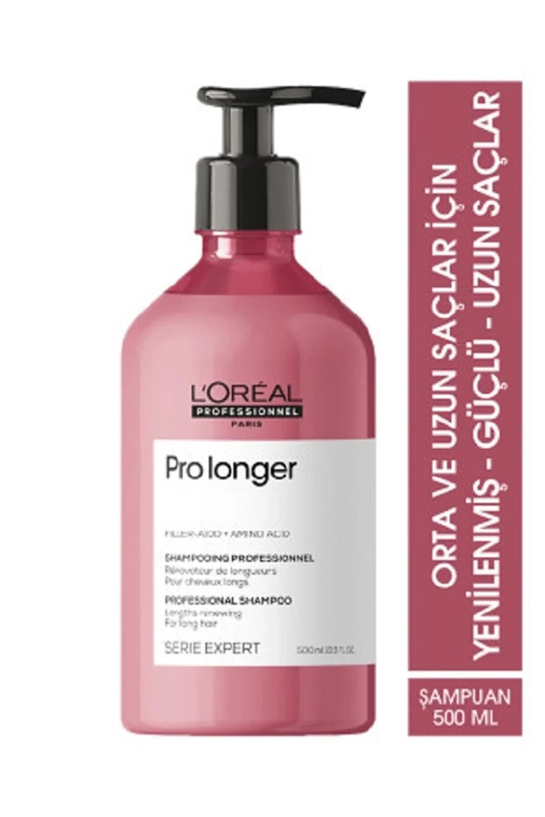 Serie Expert Pro Longer Hair Length Appearance Renewing Shampoo 500ml KeyÜrün798