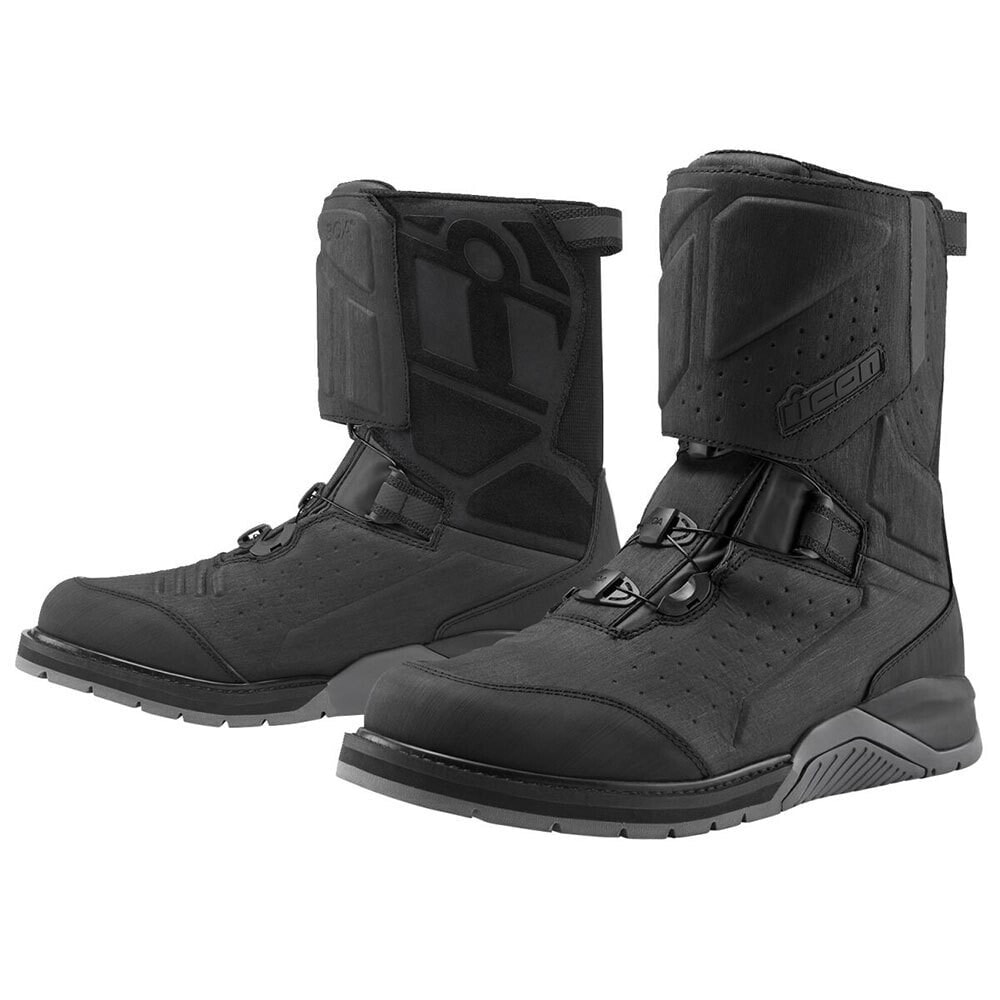 ICON Alcan Motorcycle Boots