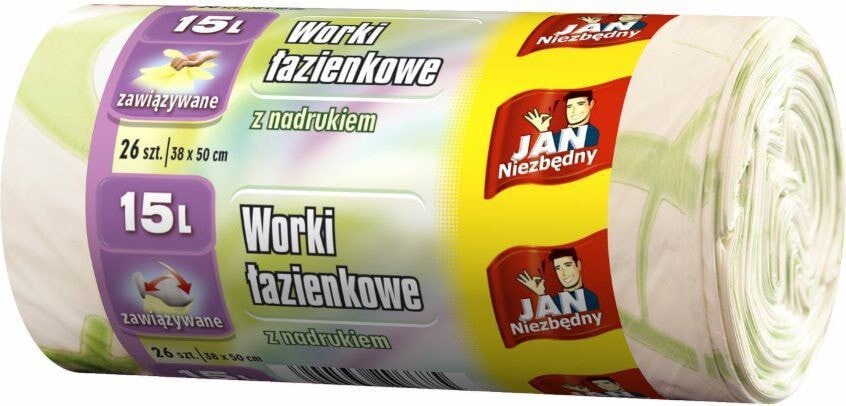 JAN Niezbędny Worki łazienkowe 15L 25szt. (8571017699)